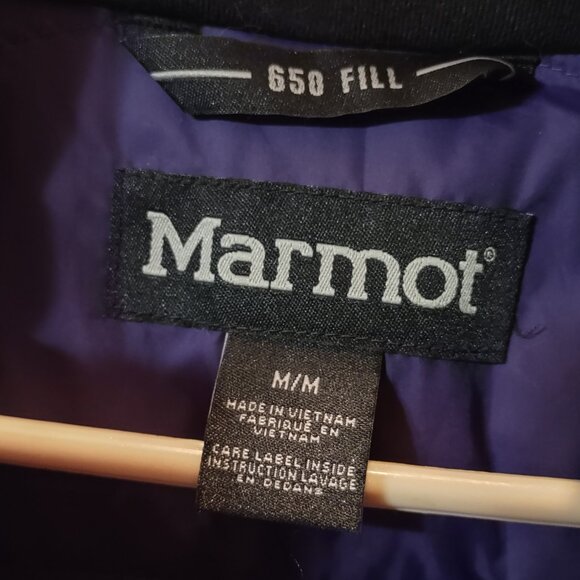 Women's M Marmot down filled jacket, sweater 650 fill, NWOT - Picture 4 of 5
